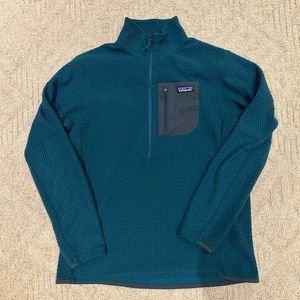 Patagonia R1 air zip neck